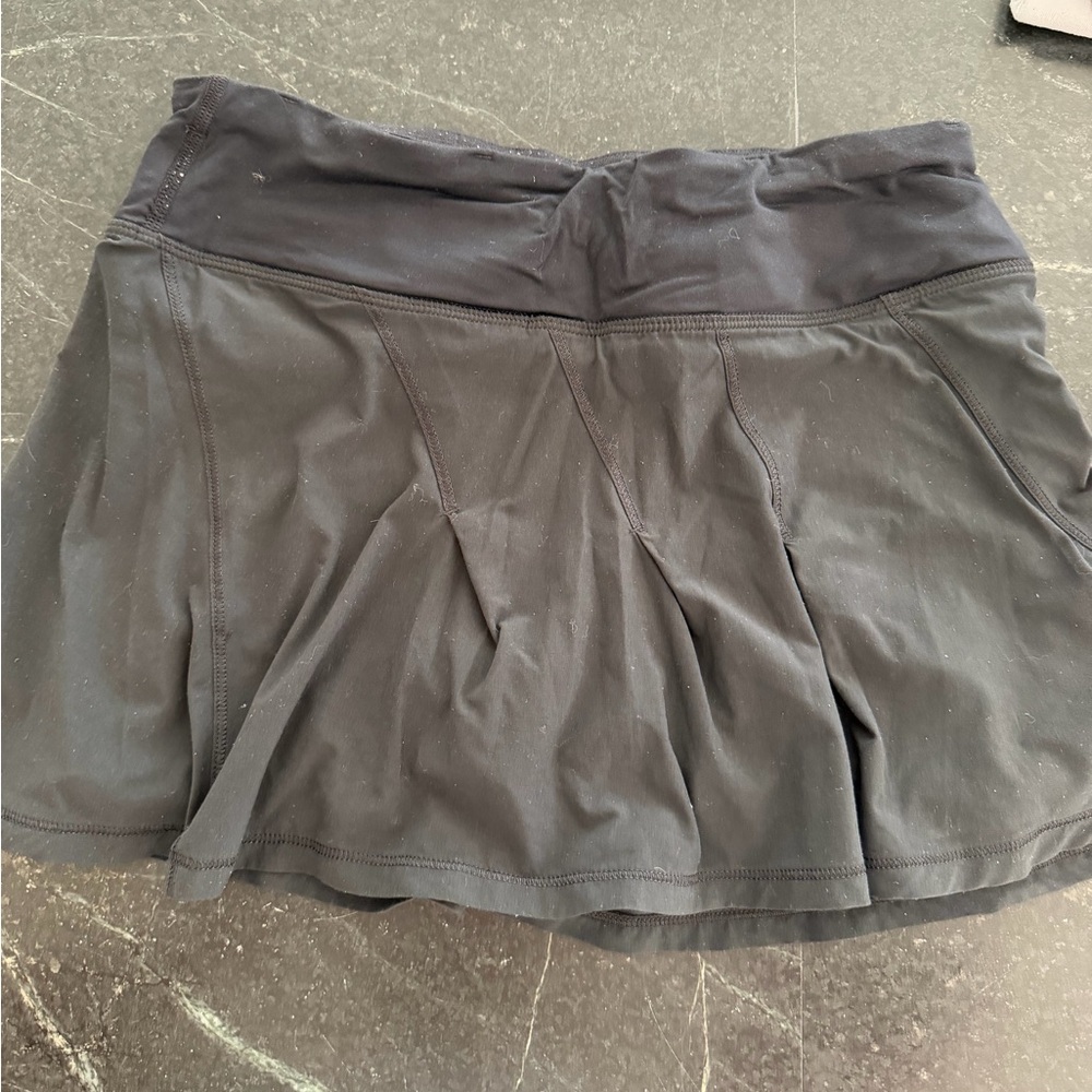 Lululemon Black Tennis Skirt